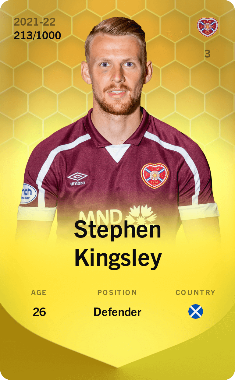 Stephen Kingsley 2021-22 • Limited 213/1000