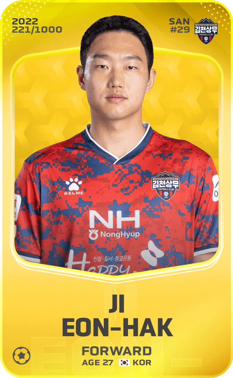 Ji Eon-Hak 2022-23 • Limited 221/1000