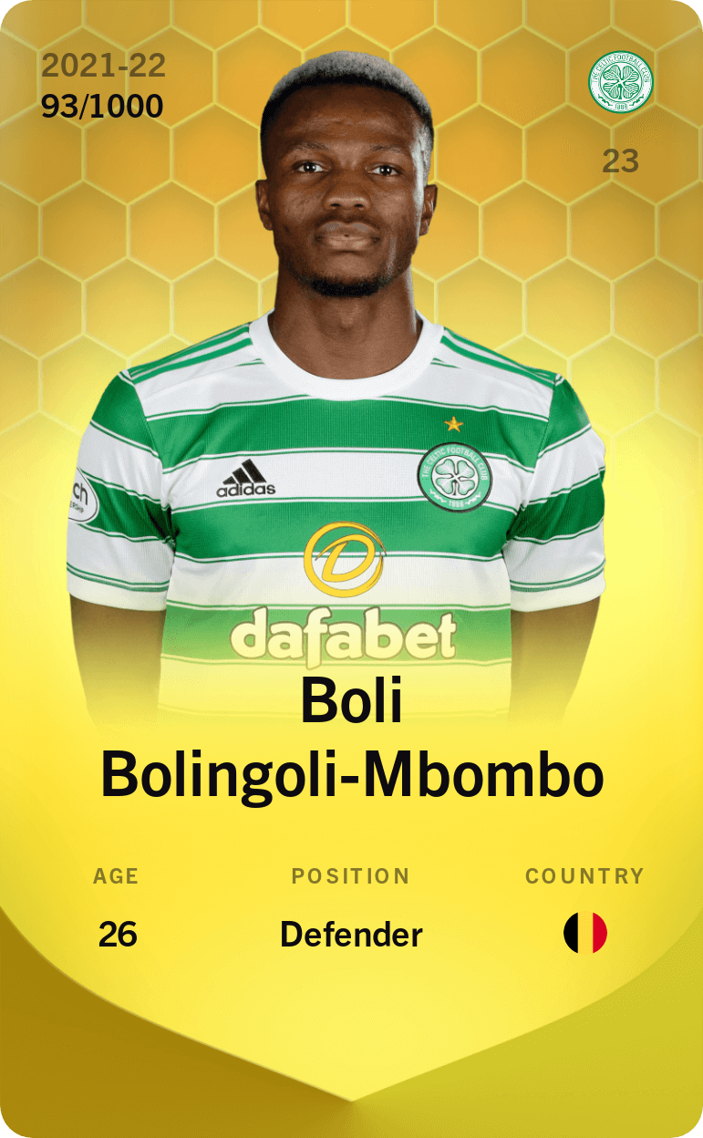 Boli Bolingoli-Mbombo 2021-22 • Limited 93/1000