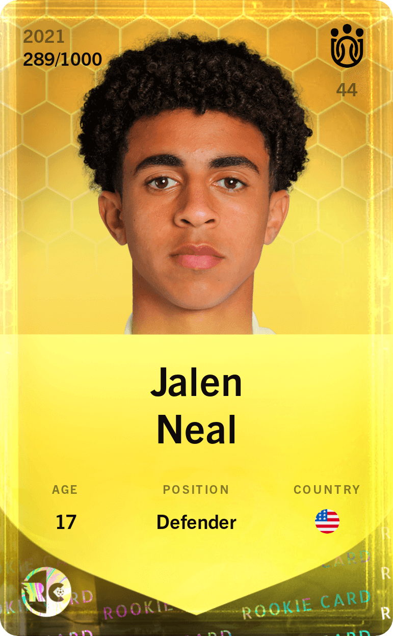 Jalen Neal 2021-22 • Limited 289/1000