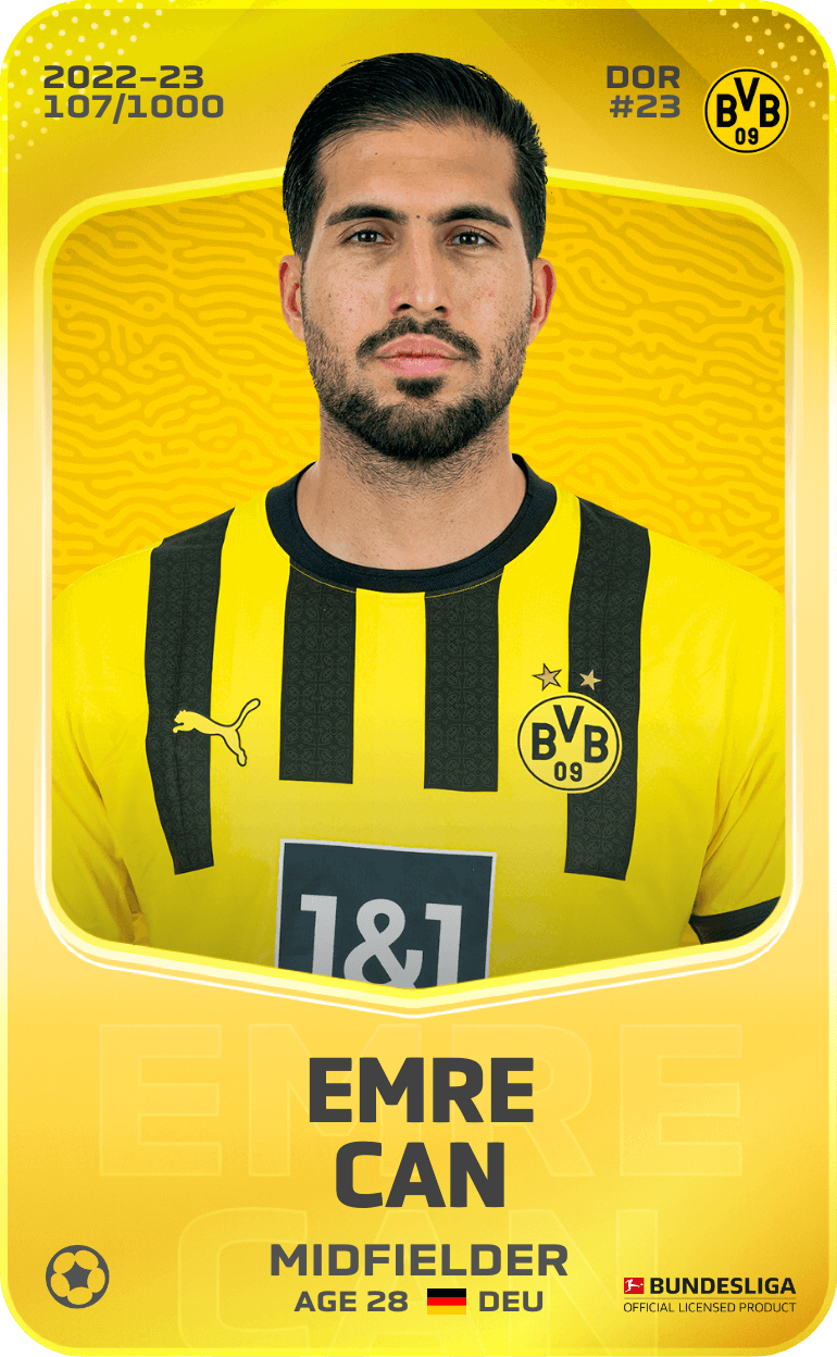 Emre Can 2022-23 • Limited 107/1000