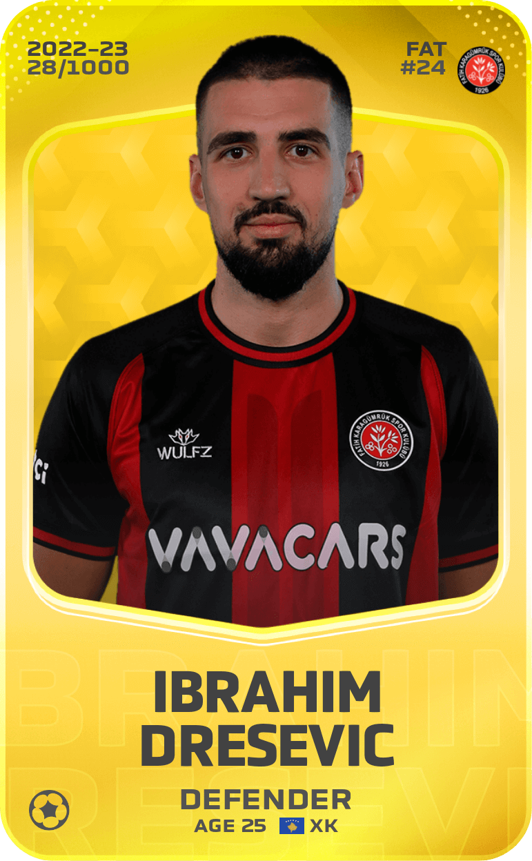 Ibrahim Dresevic 2022-23 • Limited 28/1000