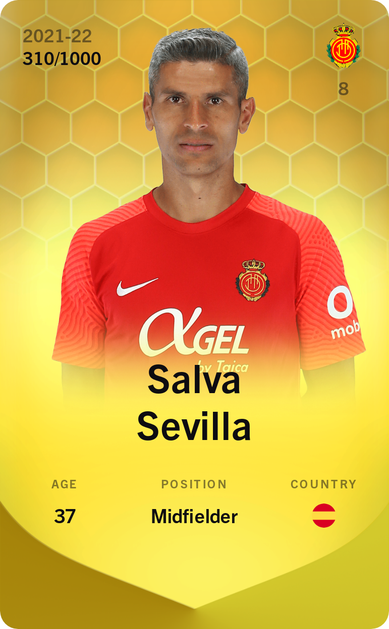 Sorare - Sorare Official - Salva Sevilla 2021-22 • Limited 310/1000 - NFT # 91068811941132005347583860420026173573466076536990575793491544627805400673130