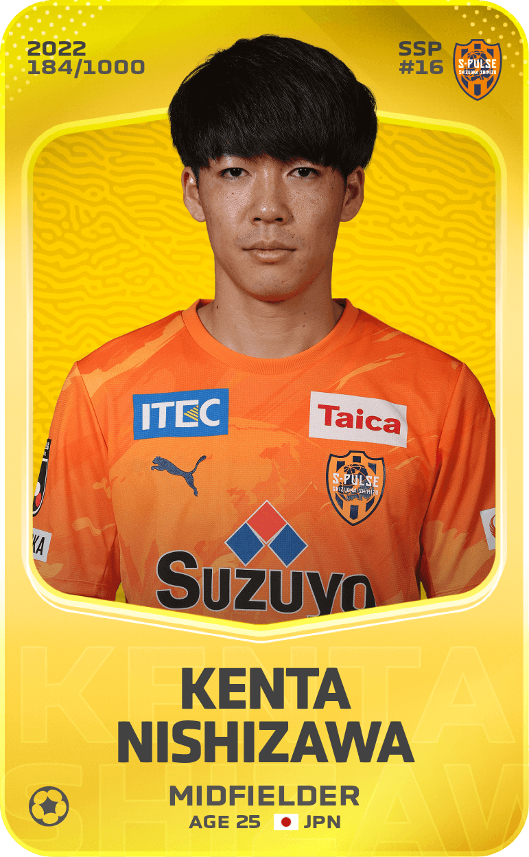 Kenta Nishizawa 2022-23 • Limited 184/1000