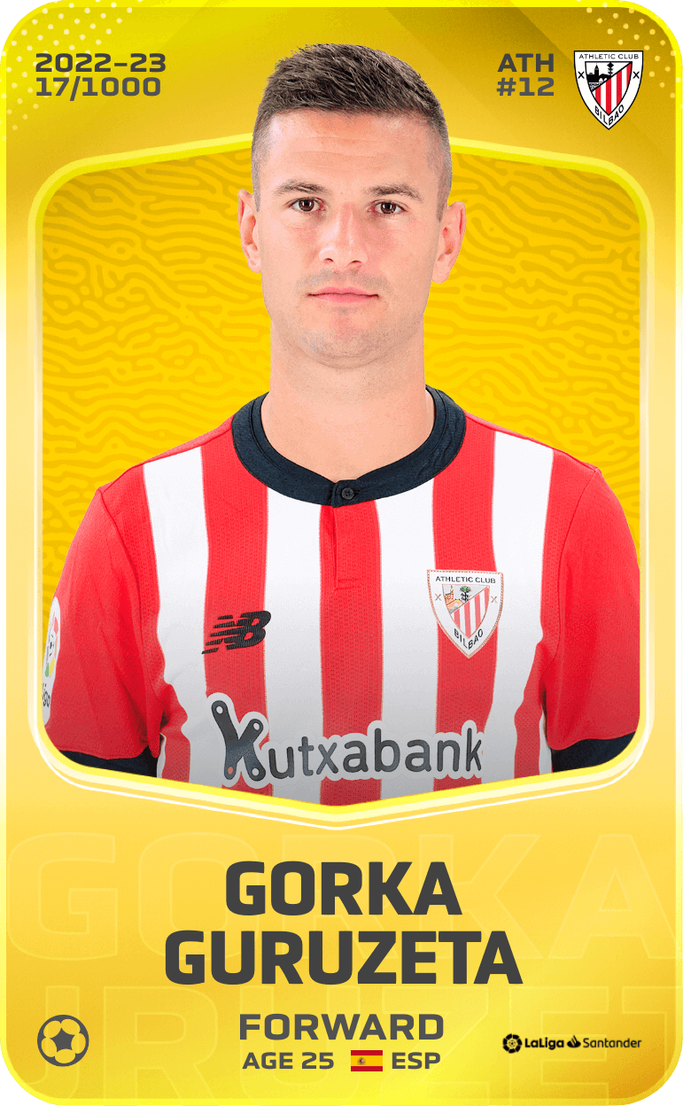 Gorka Guruzeta 2022-23 • Limited 17/1000