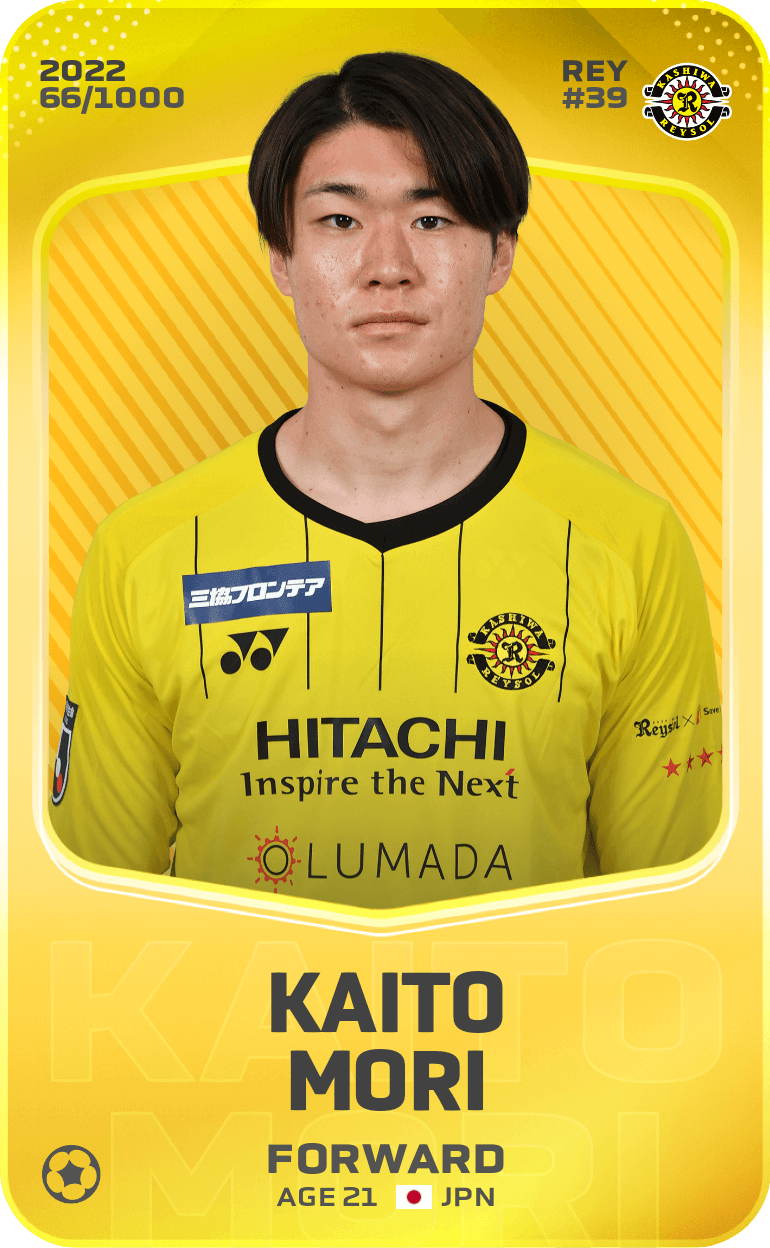 Kaito Mori 2022-23 • Limited 66/1000