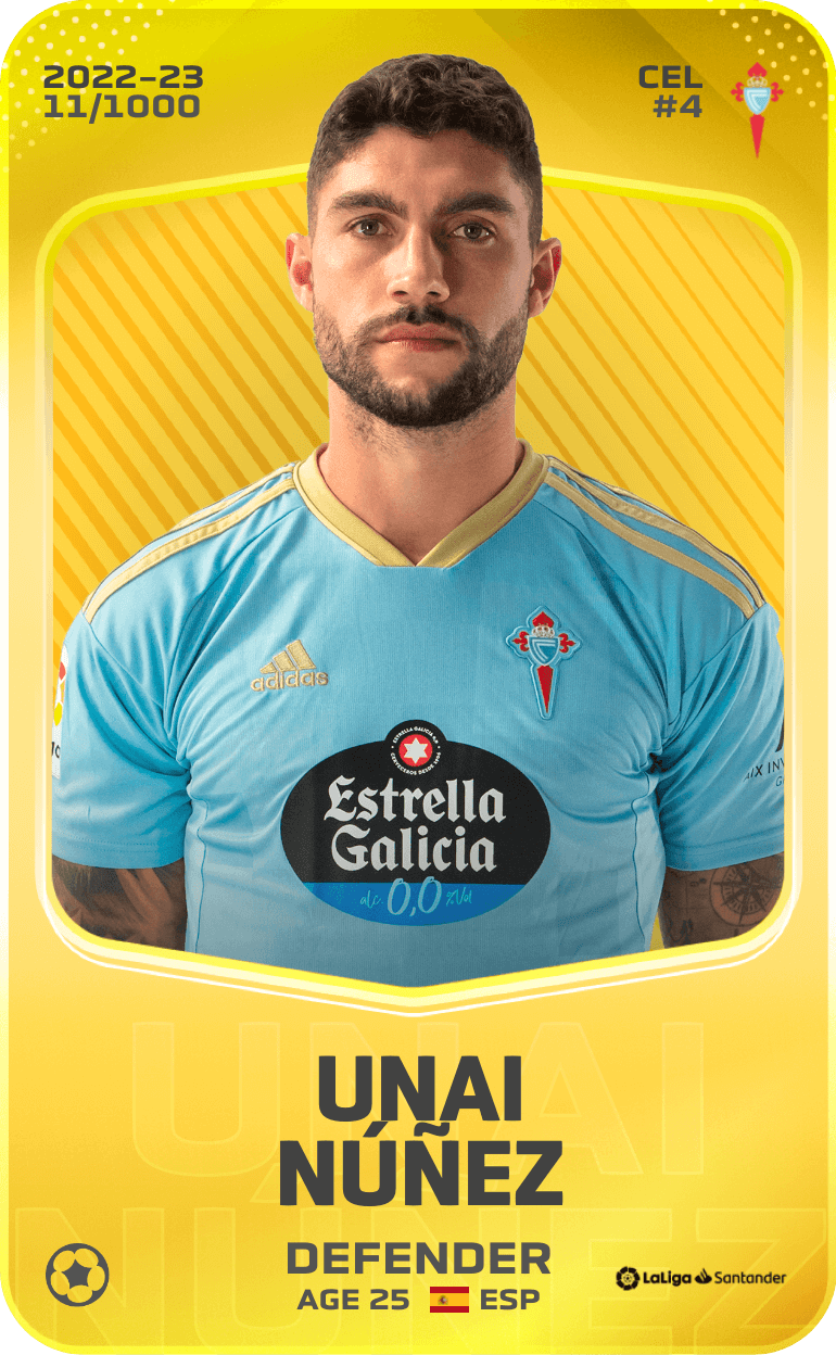 Unai Núñez 2022-23 • Limited 11/1000