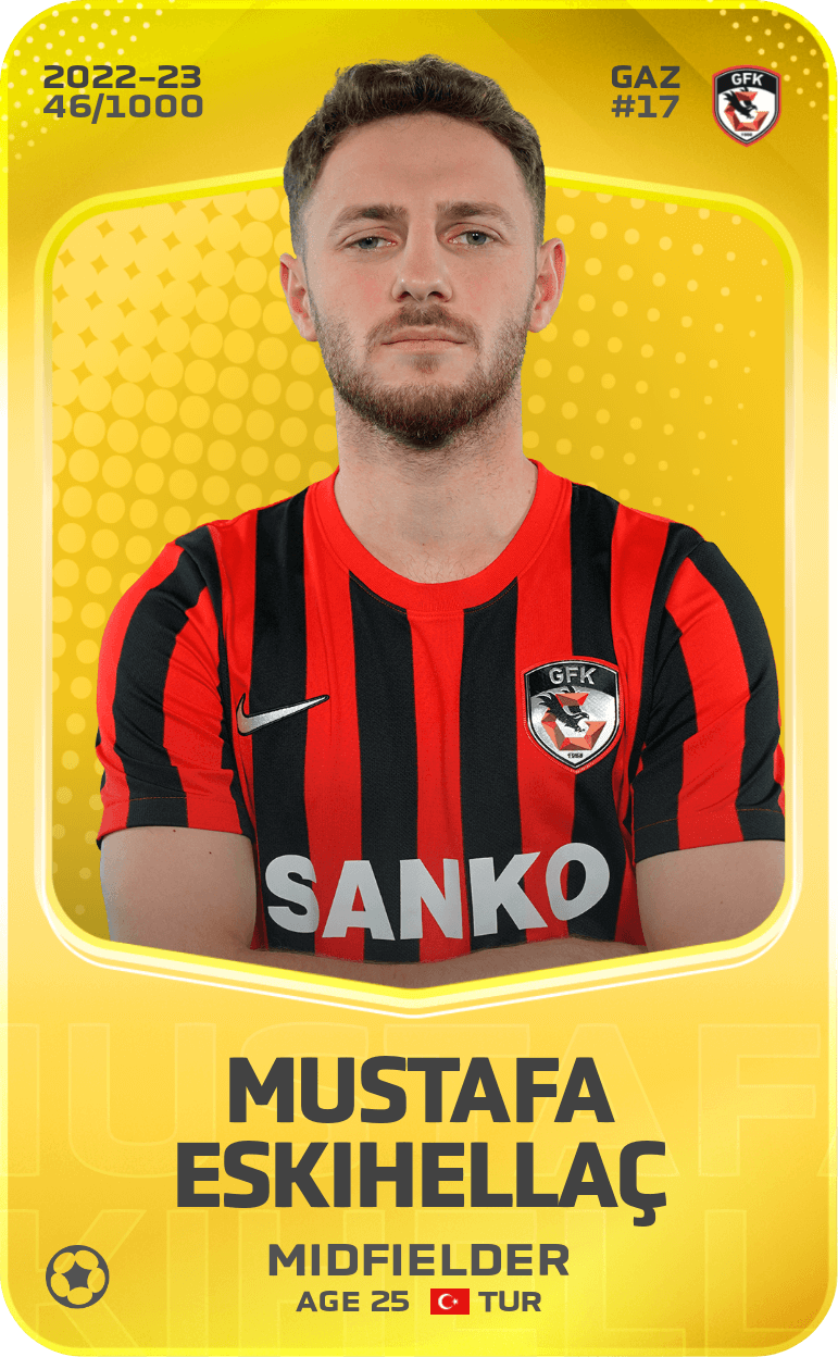 Mustafa Eskihellaç 2022-23 • Limited 46/1000