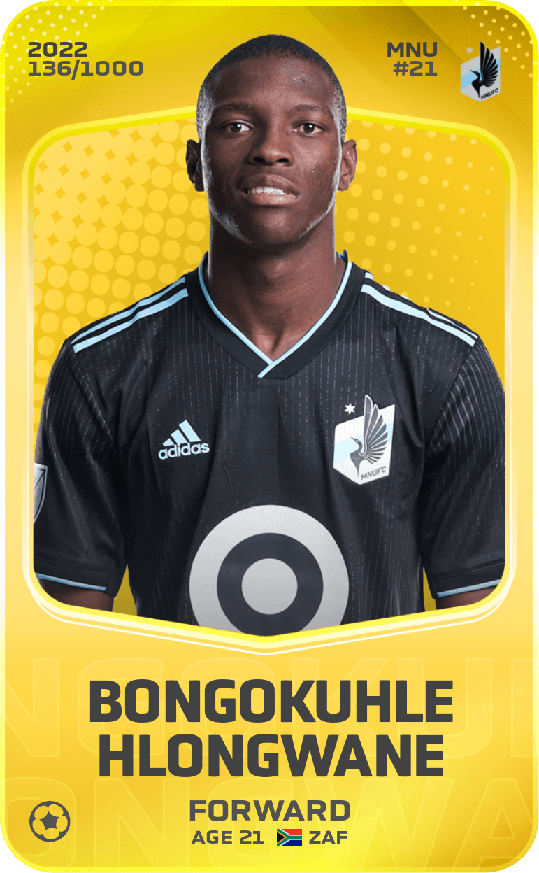 Bongokuhle Hlongwane 2022-23 • Limited 136/1000