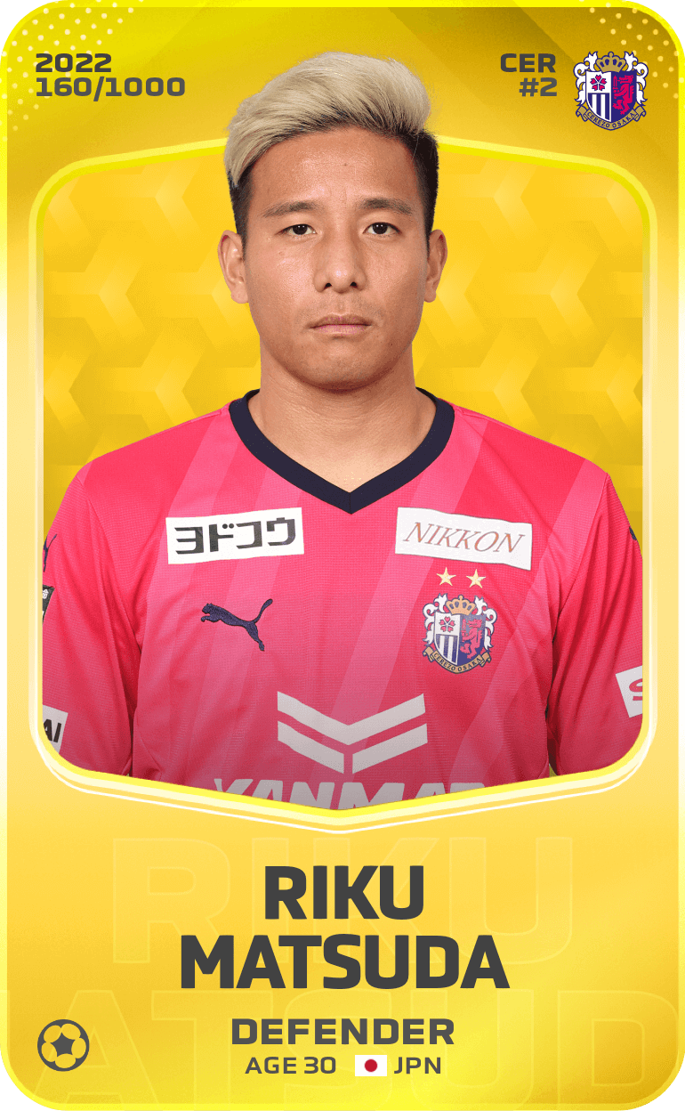 Riku Matsuda 2022-23 • Limited 160/1000