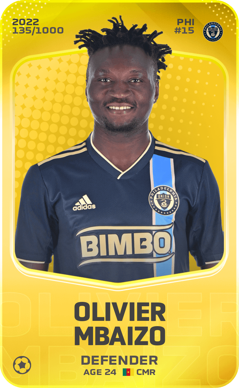 Olivier Mbaizo 2022-23 • Limited 135/1000
