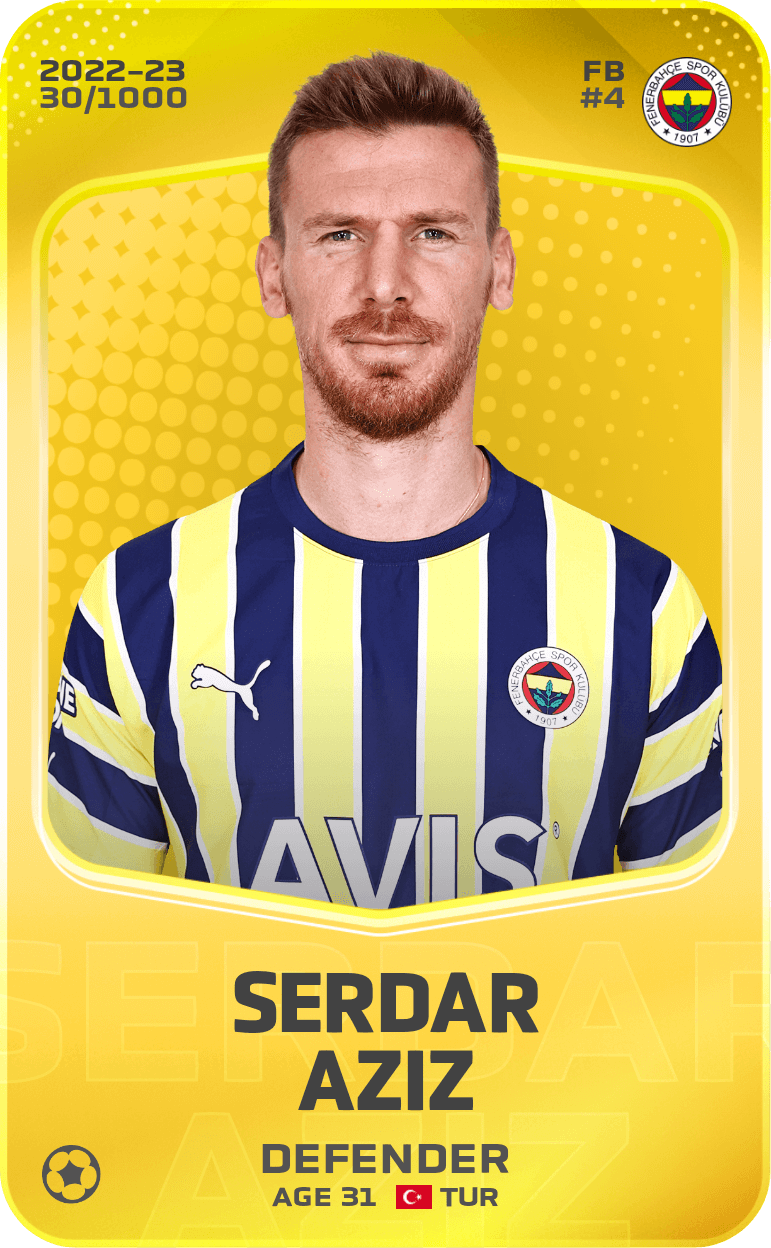 Serdar Aziz 2022-23 • Limited 30/1000