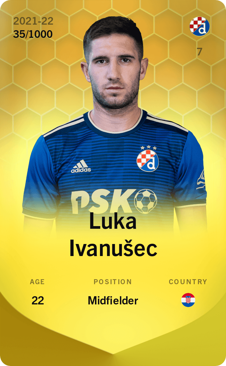 Luka Ivanušec 2021-22 • Limited 35/1000