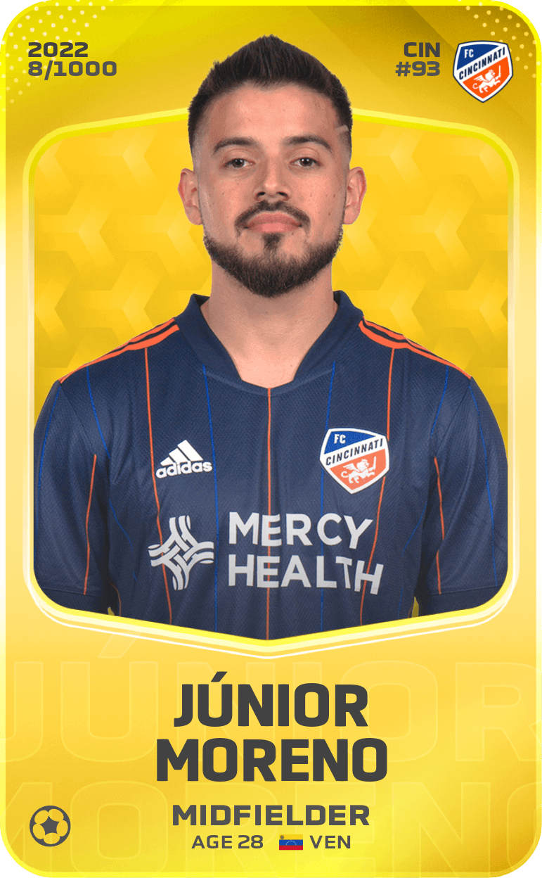 Júnior Moreno 2022-23 • Limited 8/1000