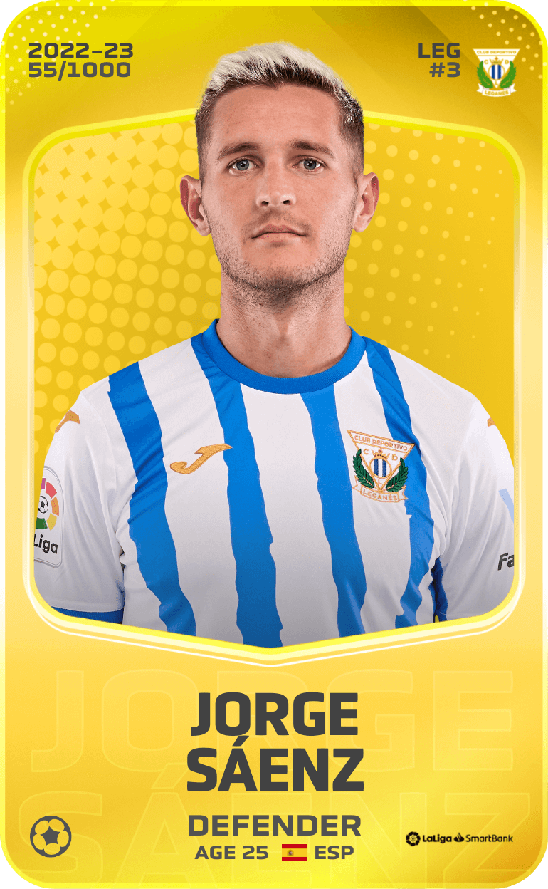 Jorge Sáenz 2022-23 • Limited 55/1000