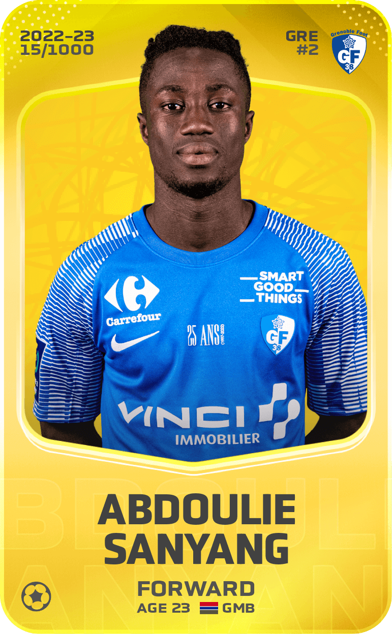 Abdoulie Sanyang 2022-23 • Limited 15/1000