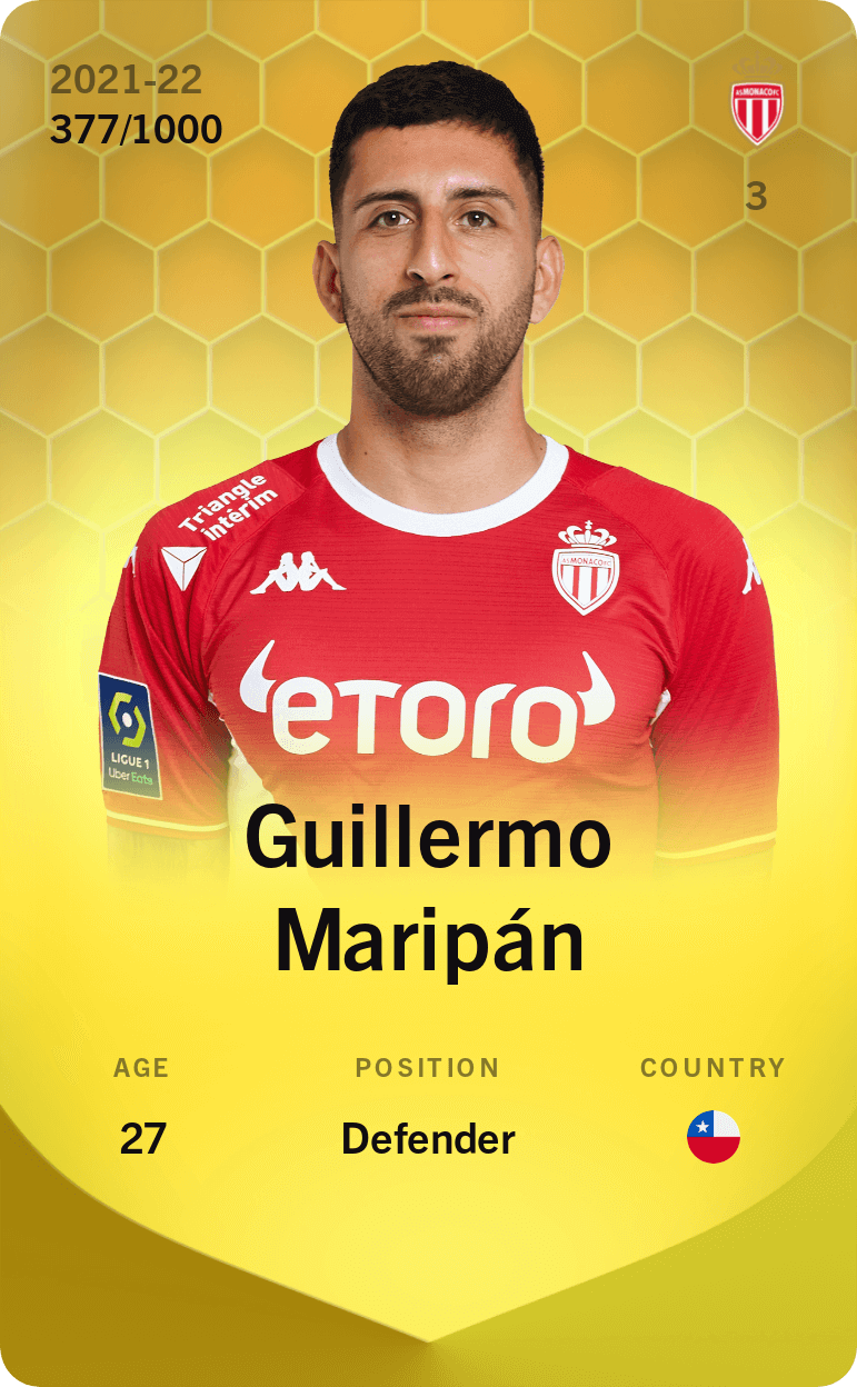Guillermo Maripán 2021-22 • Limited 377/1000