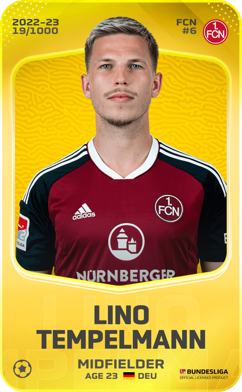 Lino Tempelmann 2022-23 • Limited 19/1000