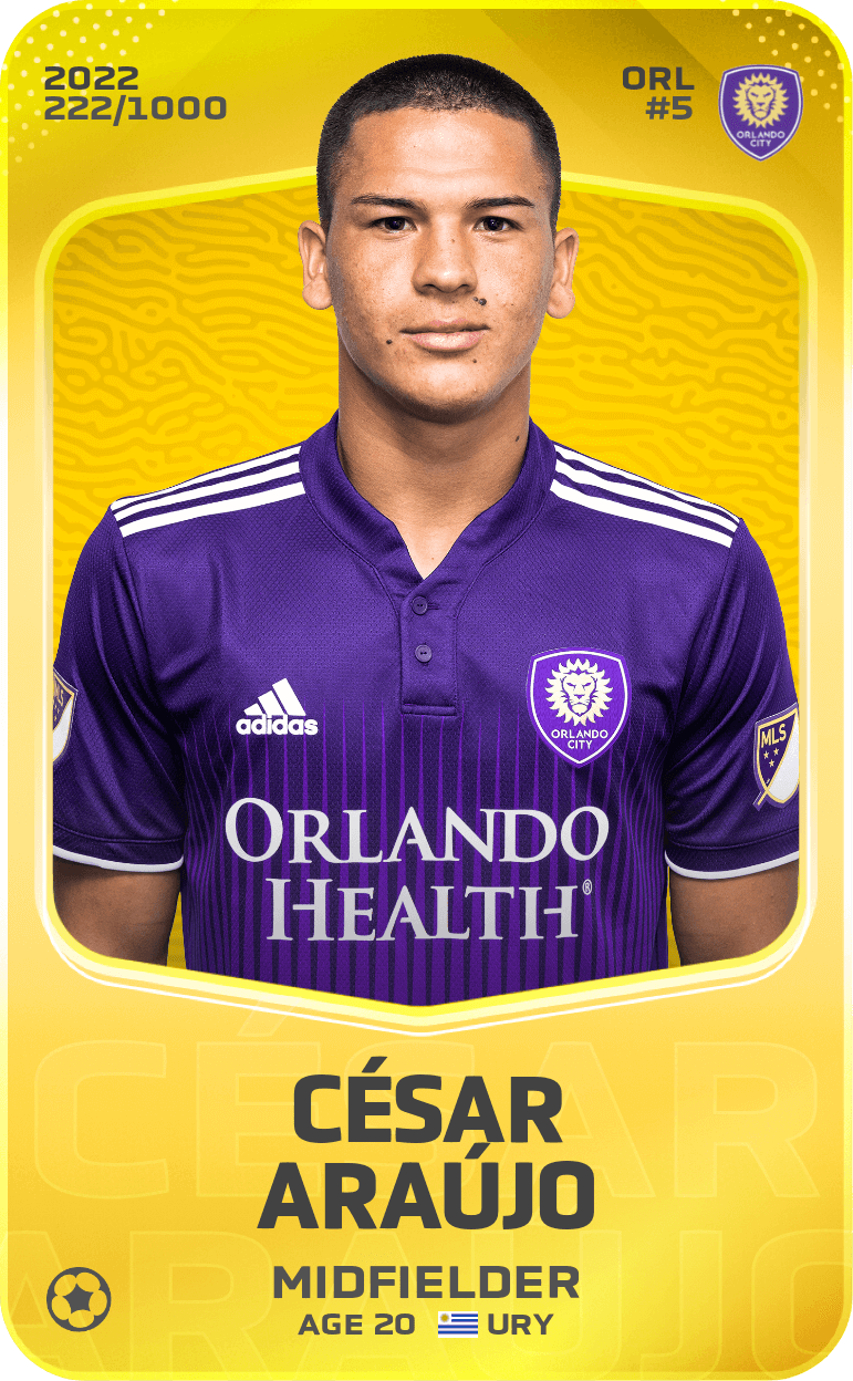 César Araújo 2022-23 • Limited 222/1000