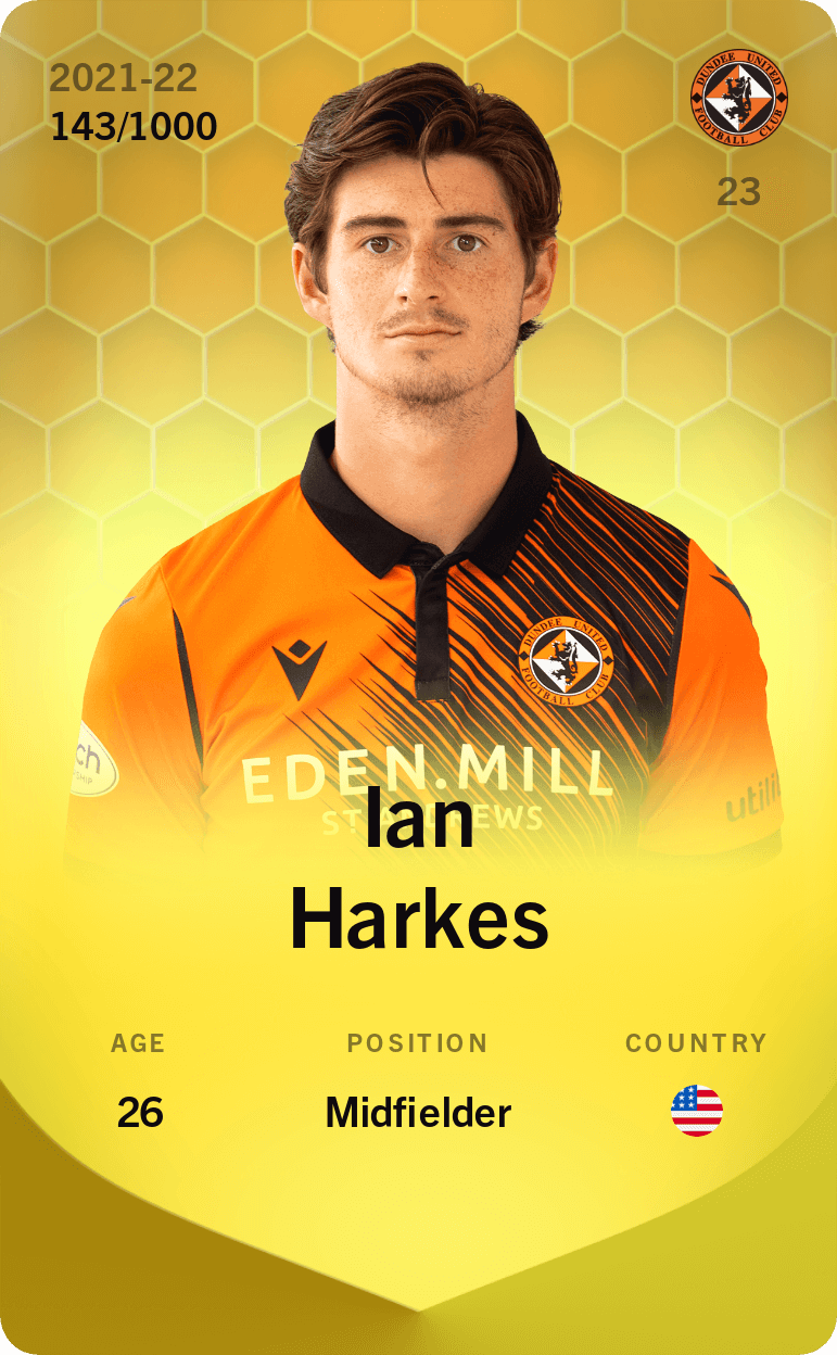 Ian Harkes 2021-22 • Limited 143/1000