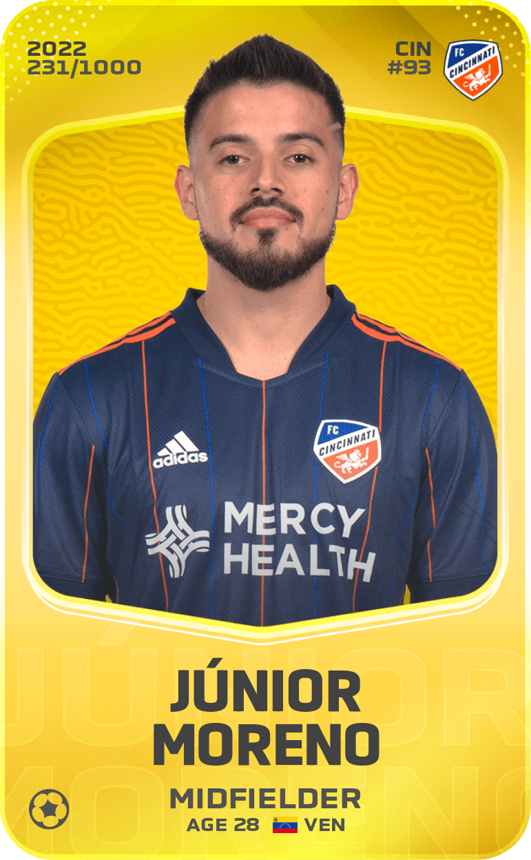 Júnior Moreno 2022-23 • Limited 231/1000