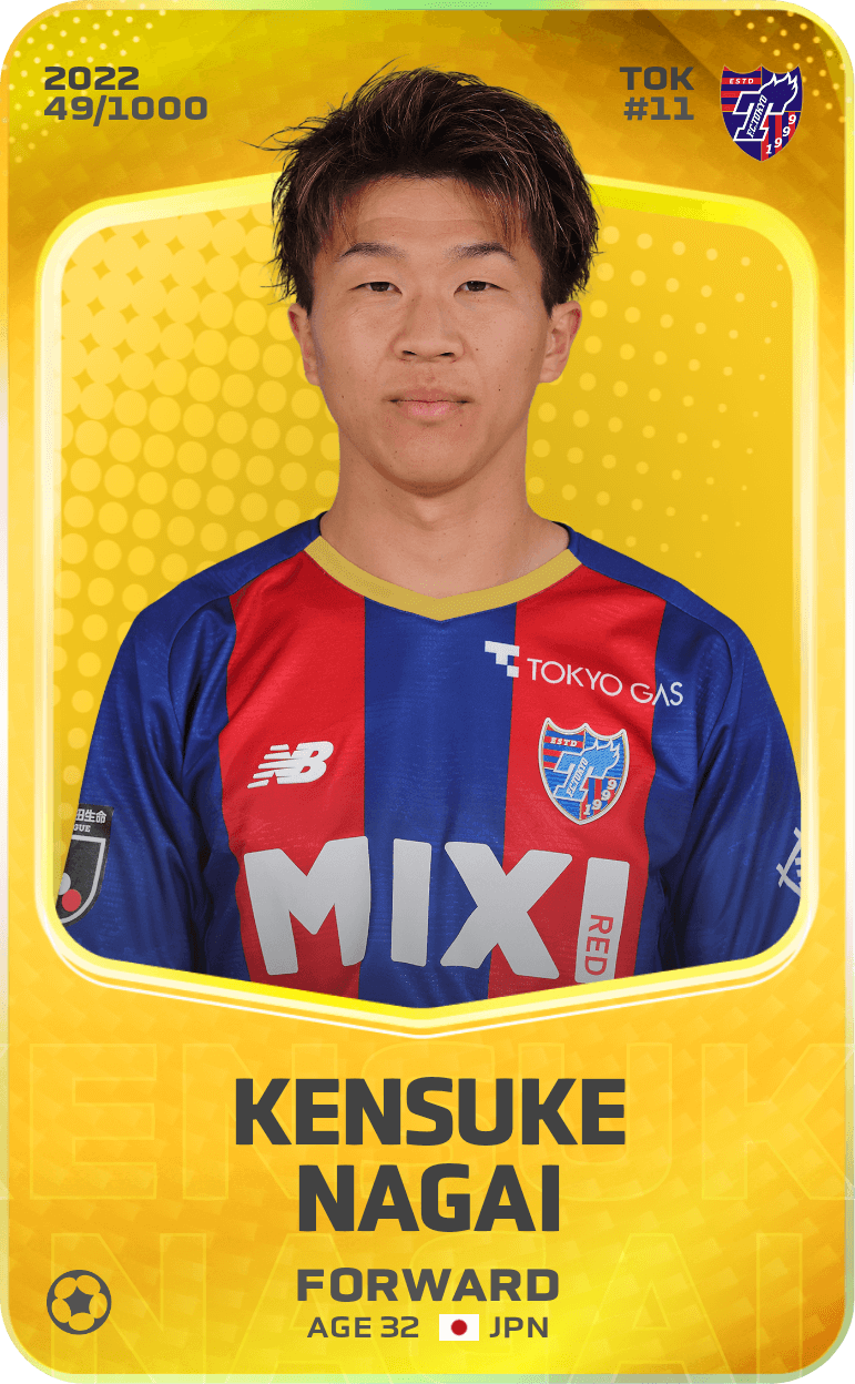 Kensuke Nagai 2022-23 • Limited 49/1000