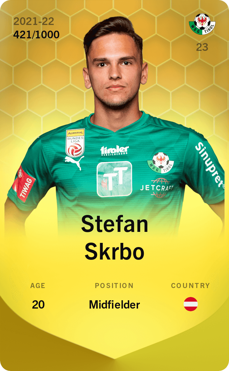 Stefan Skrbo 2021-22 • Limited 421/1000