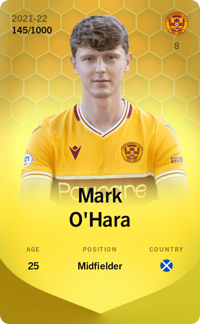 Mark O'Hara 2021-22 • Limited 145/1000