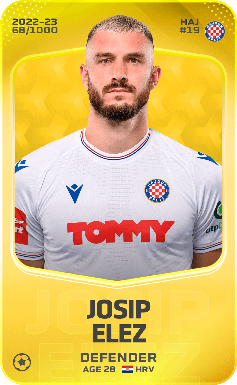 Josip Elez 2022-23 • Limited 68/1000