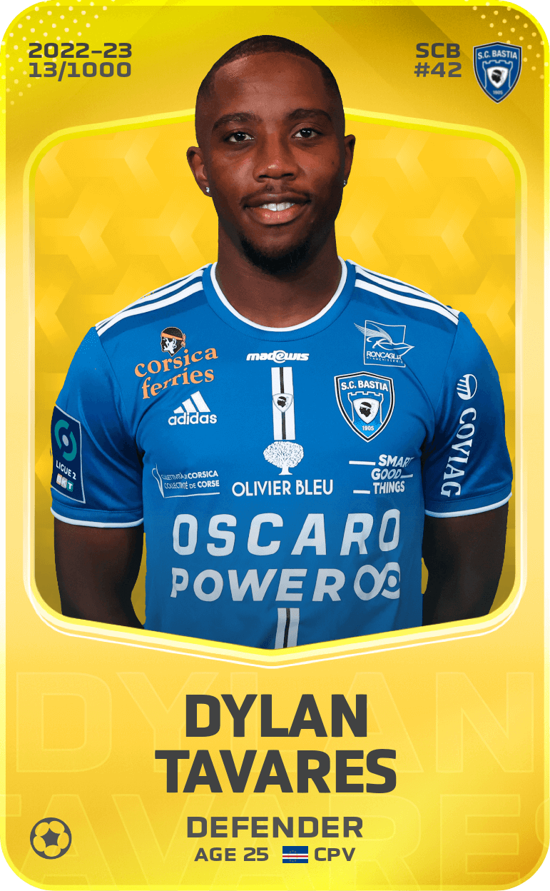 Dylan Tavares 2022-23 • Limited 13/1000