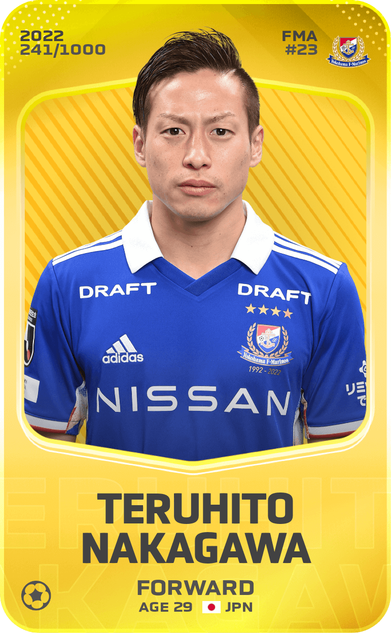 Teruhito Nakagawa 2022-23 • Limited 241/1000