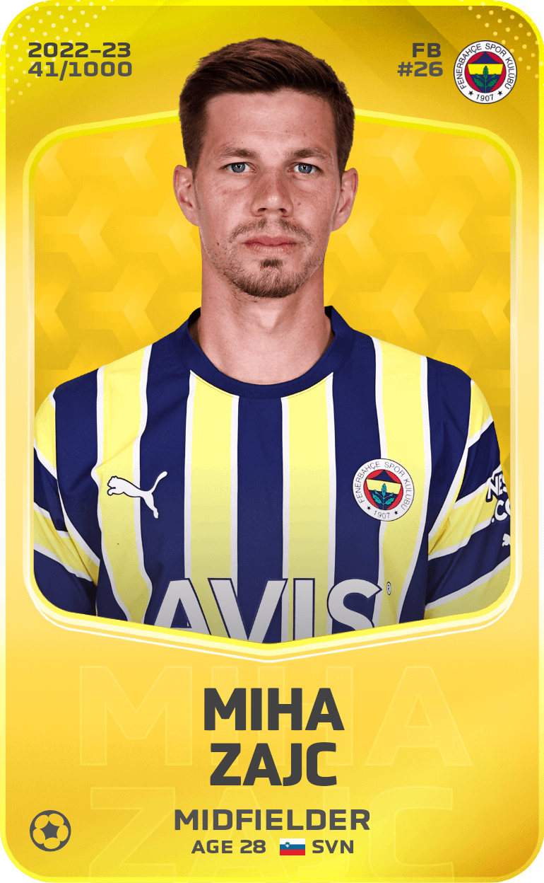 Miha Zajc 2022-23 • Limited 41/1000