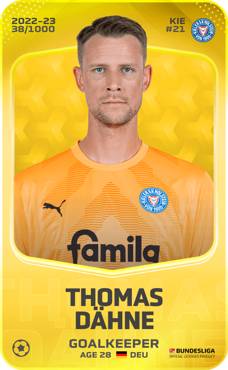 Thomas Dähne 2022-23 • Limited 38/1000