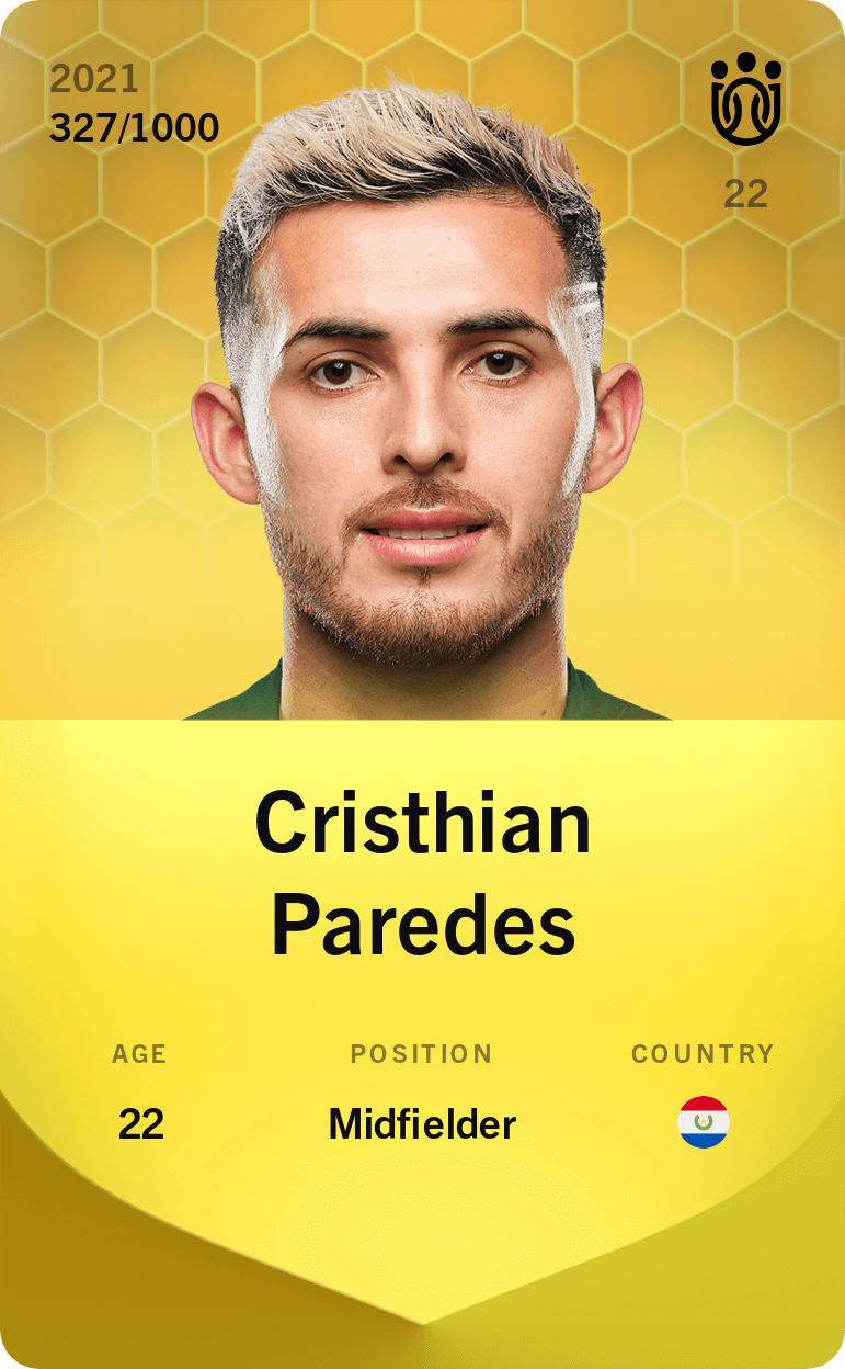 Cristhian Paredes 2021-22 • Limited 327/1000
