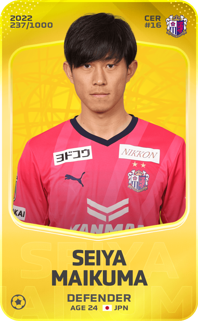 Seiya Maikuma 2022-23 • Limited 237/1000