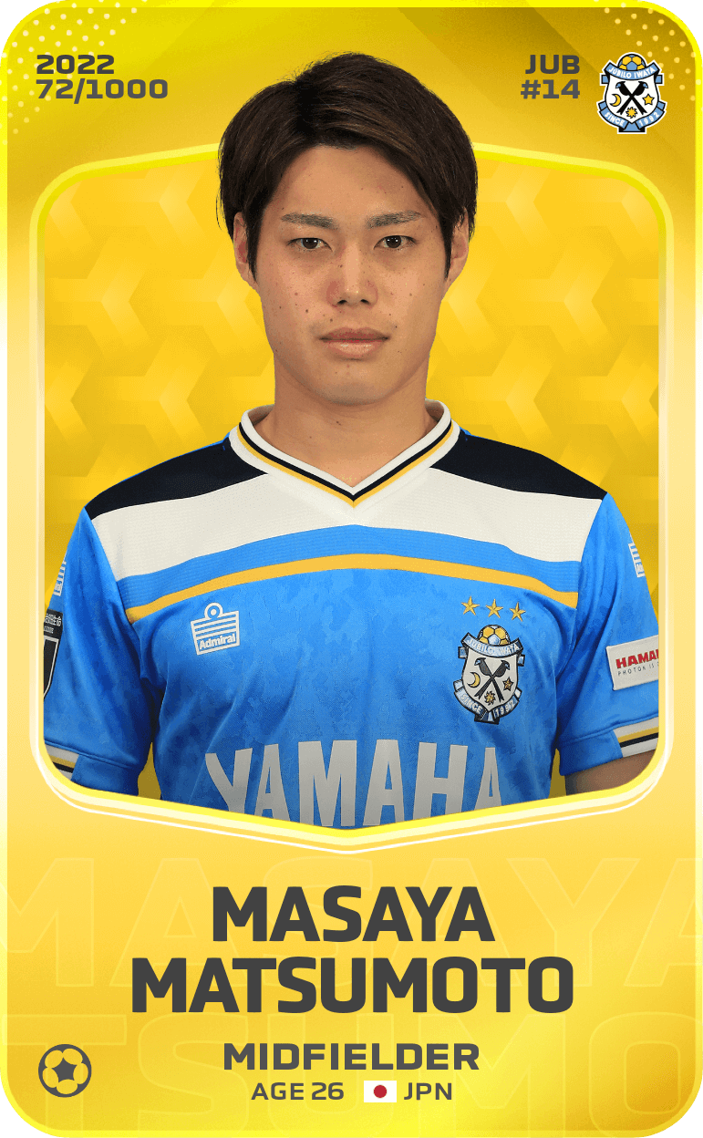 Masaya Matsumoto 2022-23 • Limited 72/1000