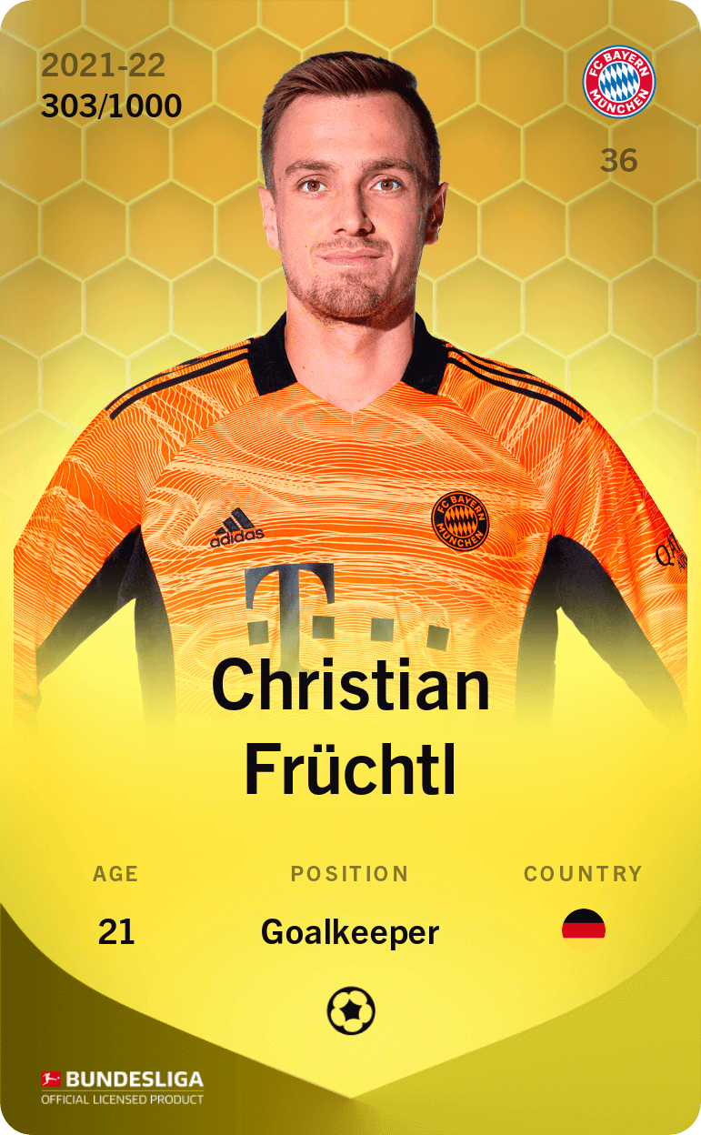 Christian Früchtl 2021-22 • Limited 303/1000