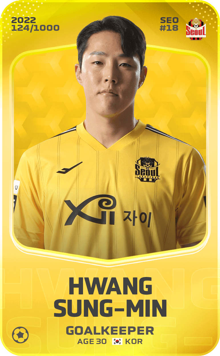 Hwang Sung-Min 2022-23 • Limited 124/1000