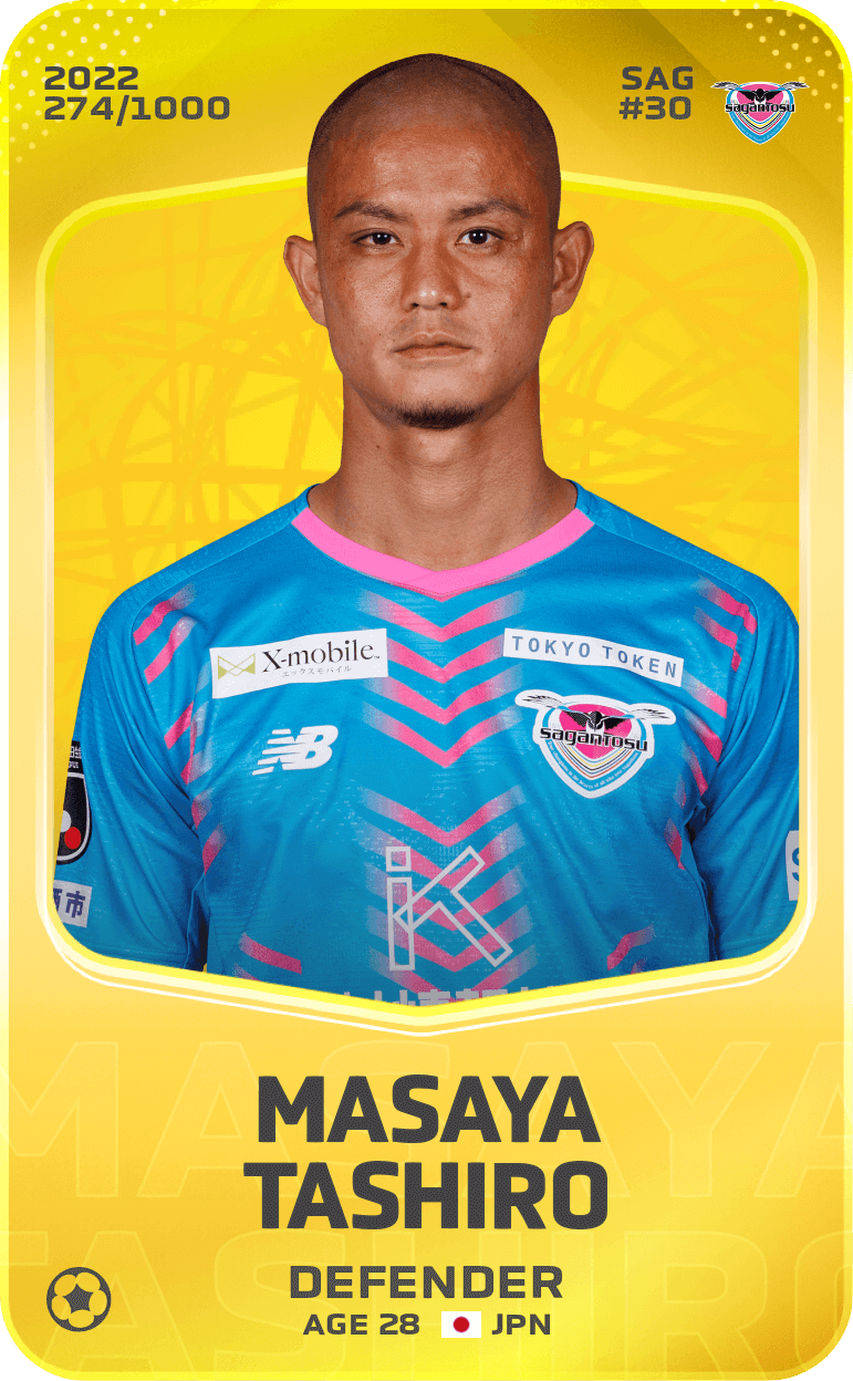 Masaya Tashiro 2022-23 • Limited 274/1000