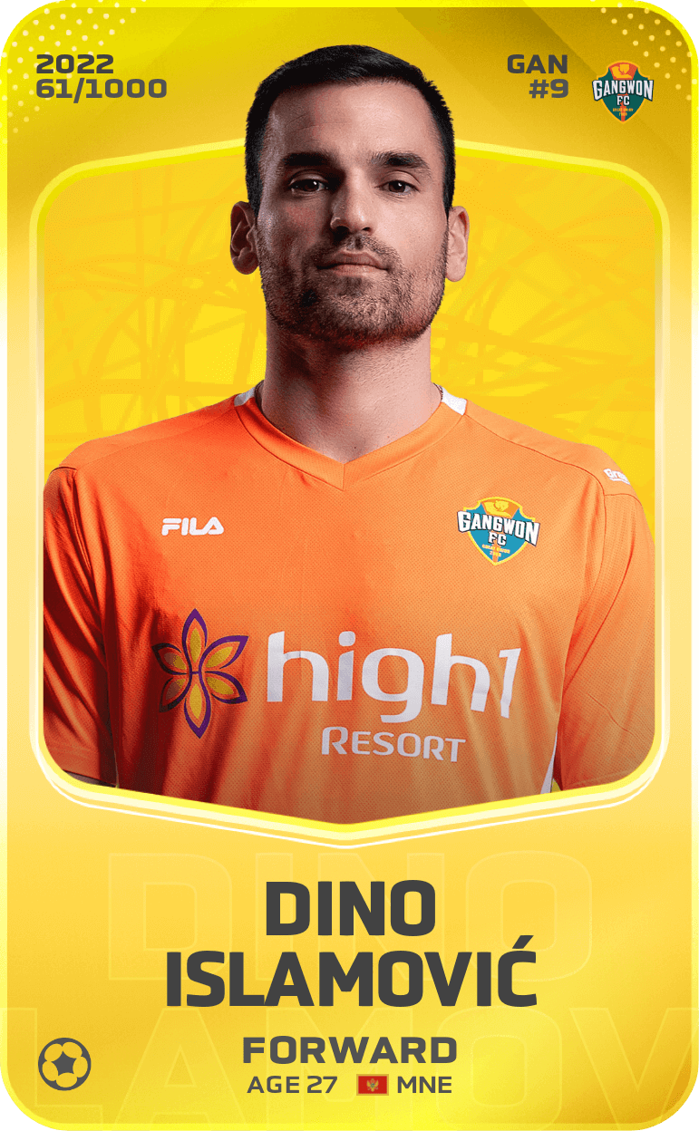 Dino Islamović 2022-23 • Limited 61/1000