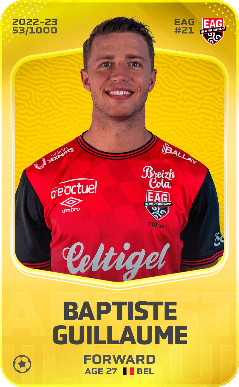 Baptiste Guillaume 2022-23 • Limited 53/1000