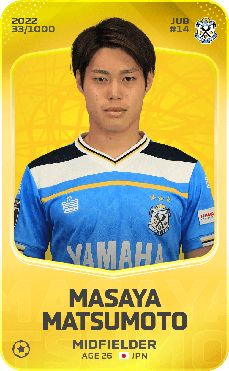 Masaya Matsumoto 2022-23 • Limited 33/1000