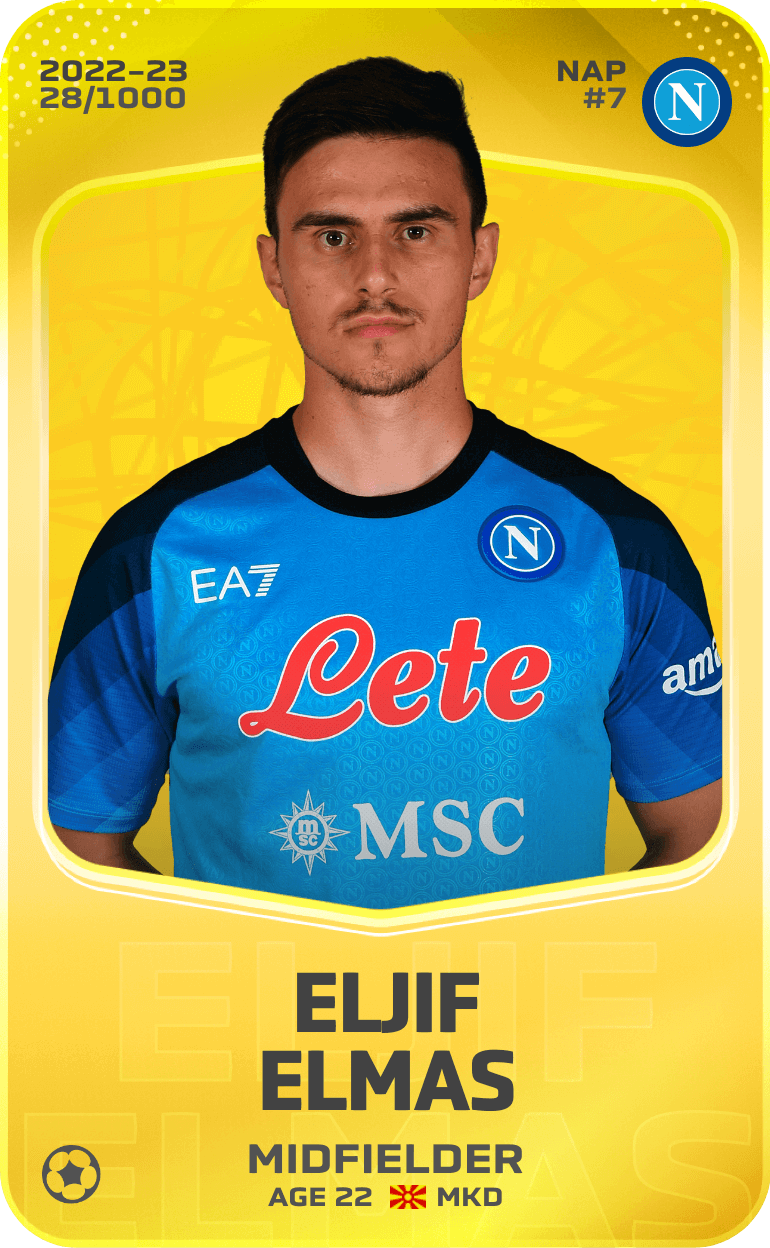 Eljif Elmas 2022-23 • Limited 28/1000