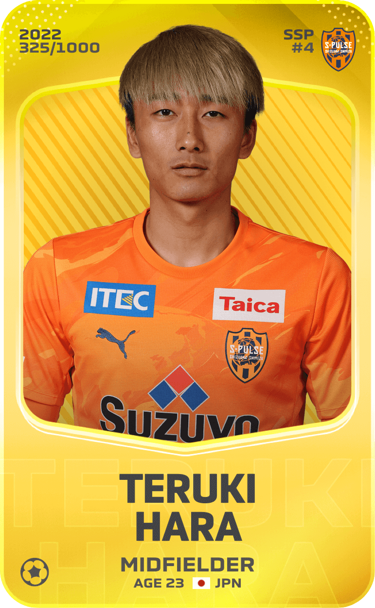 Teruki Hara 2022-23 • Limited 325/1000