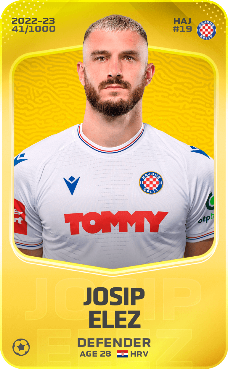 Josip Elez 2022-23 • Limited 41/1000