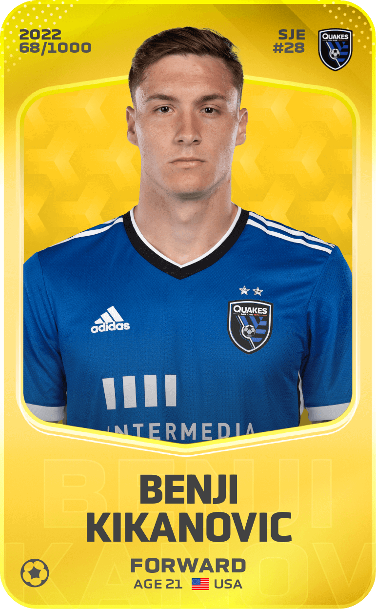 Benji Kikanovic 2022-23 • Limited 68/1000