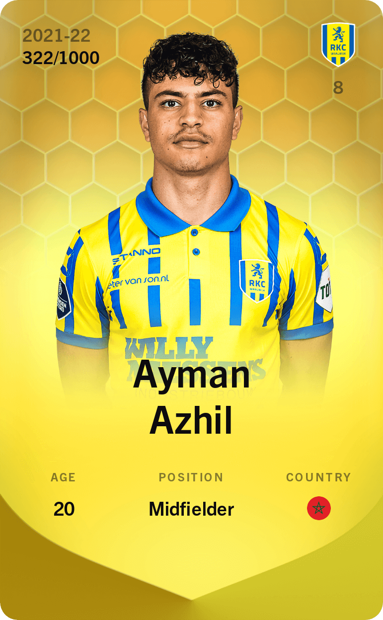 Ayman Azhil 2021-22 • Limited 322/1000