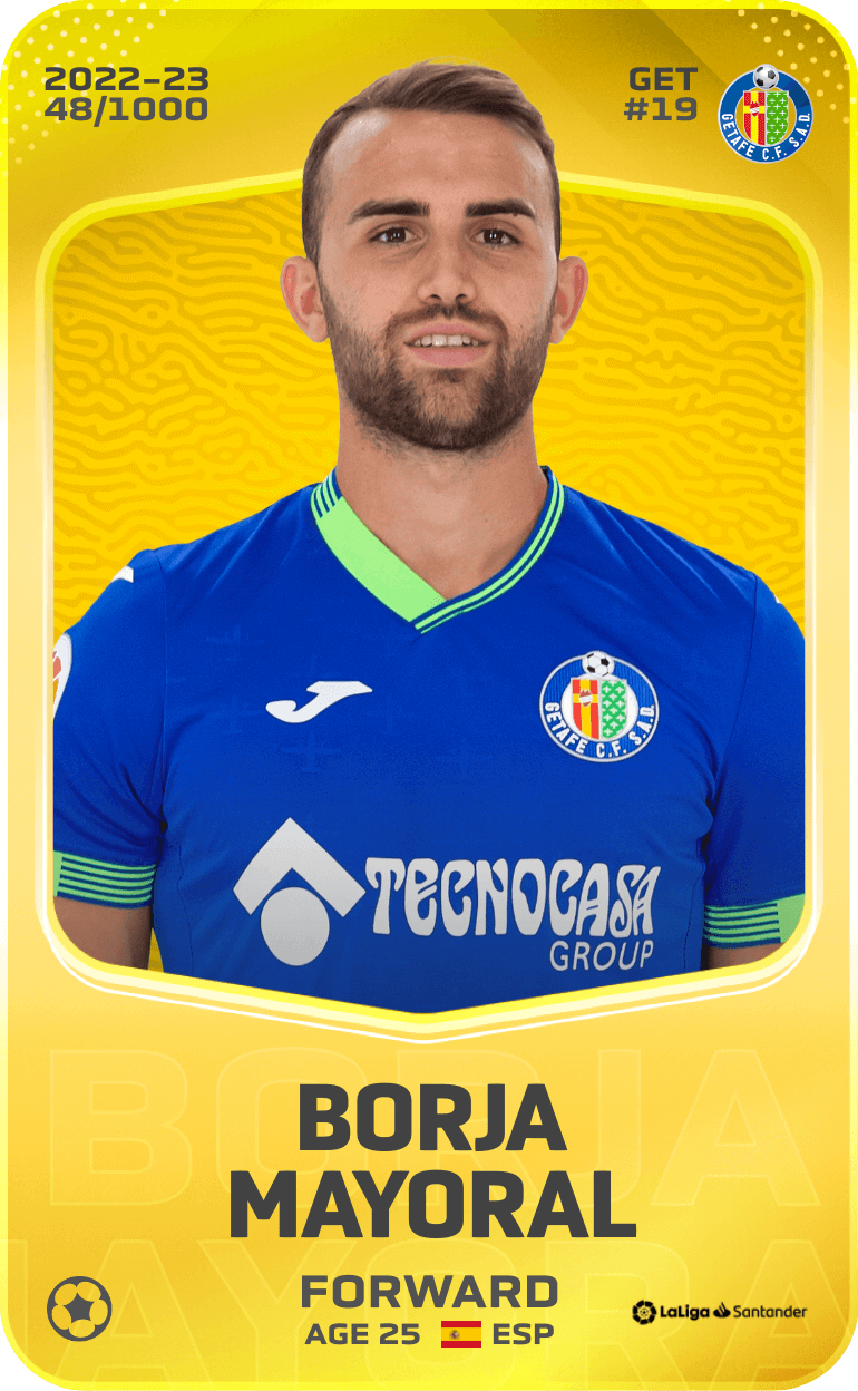 Borja Mayoral 2022-23 • Limited 48/1000