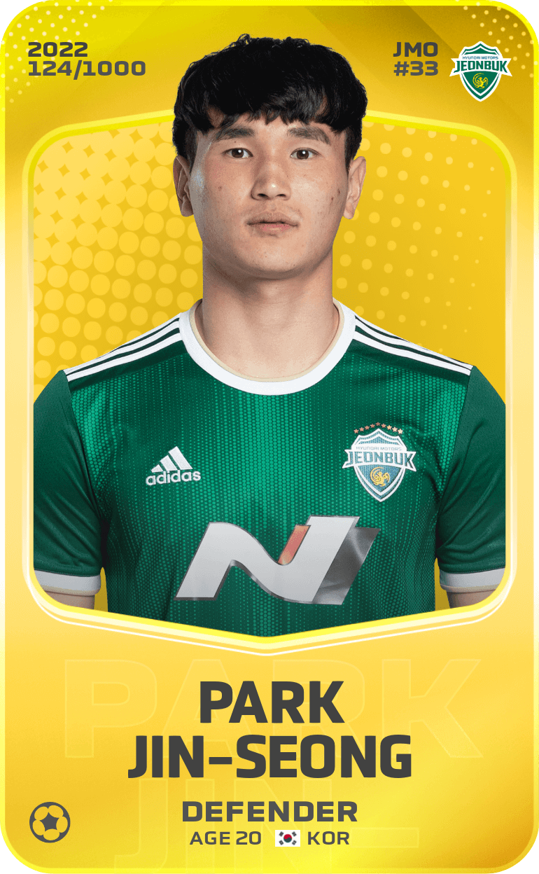 Park Jin-Seong 2022-23 • Limited 124/1000