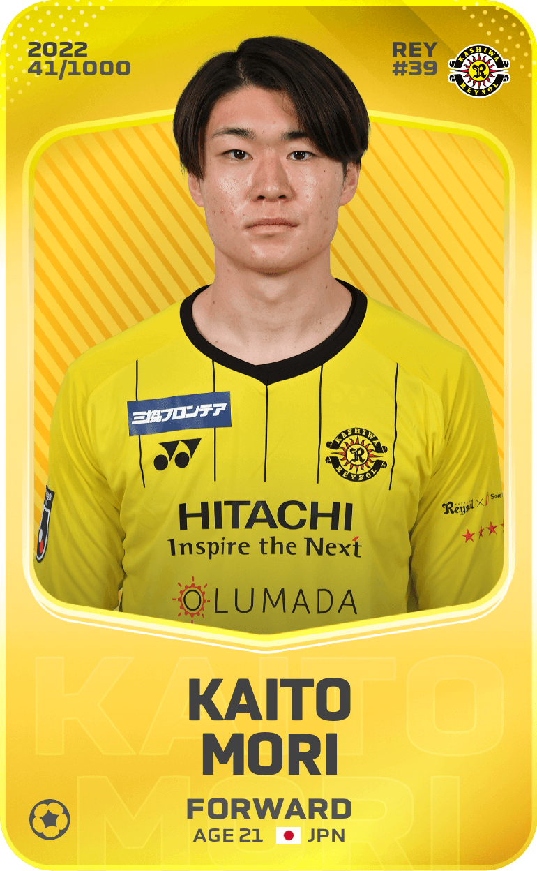 Kaito Mori 2022-23 • Limited 41/1000